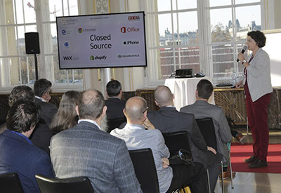 Vortrag von Sigrid Gramlinger am Beratertag in der Hofburg