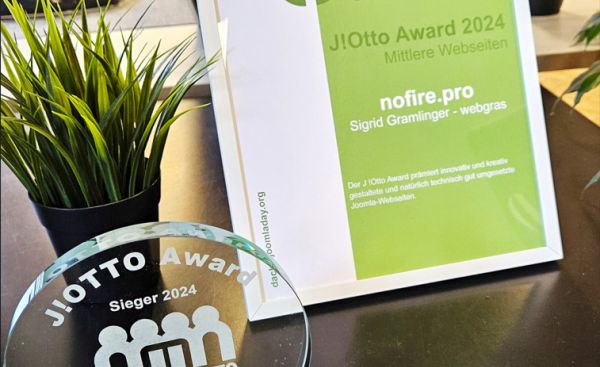 J!Otto Website-Preis f&uuml;r webgras